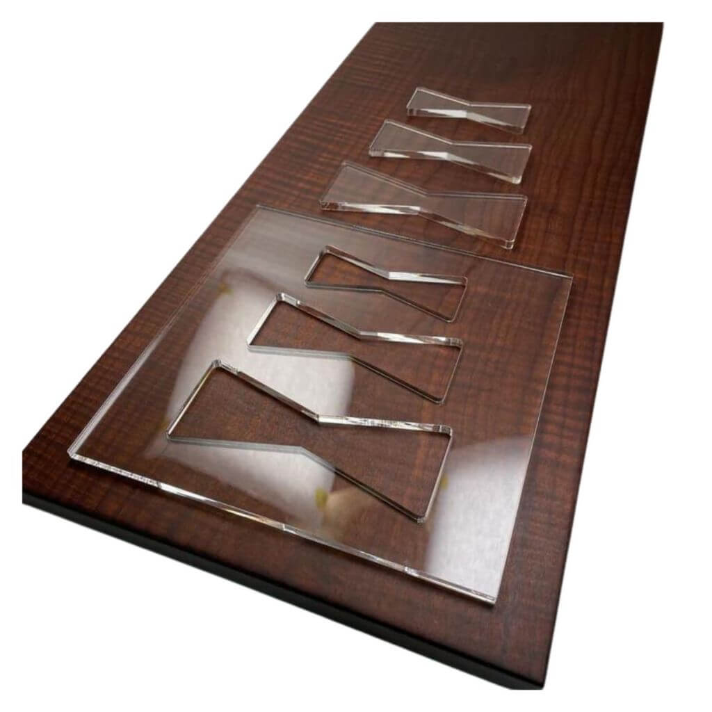 Bow Tie Router Templates by Empire Molds.