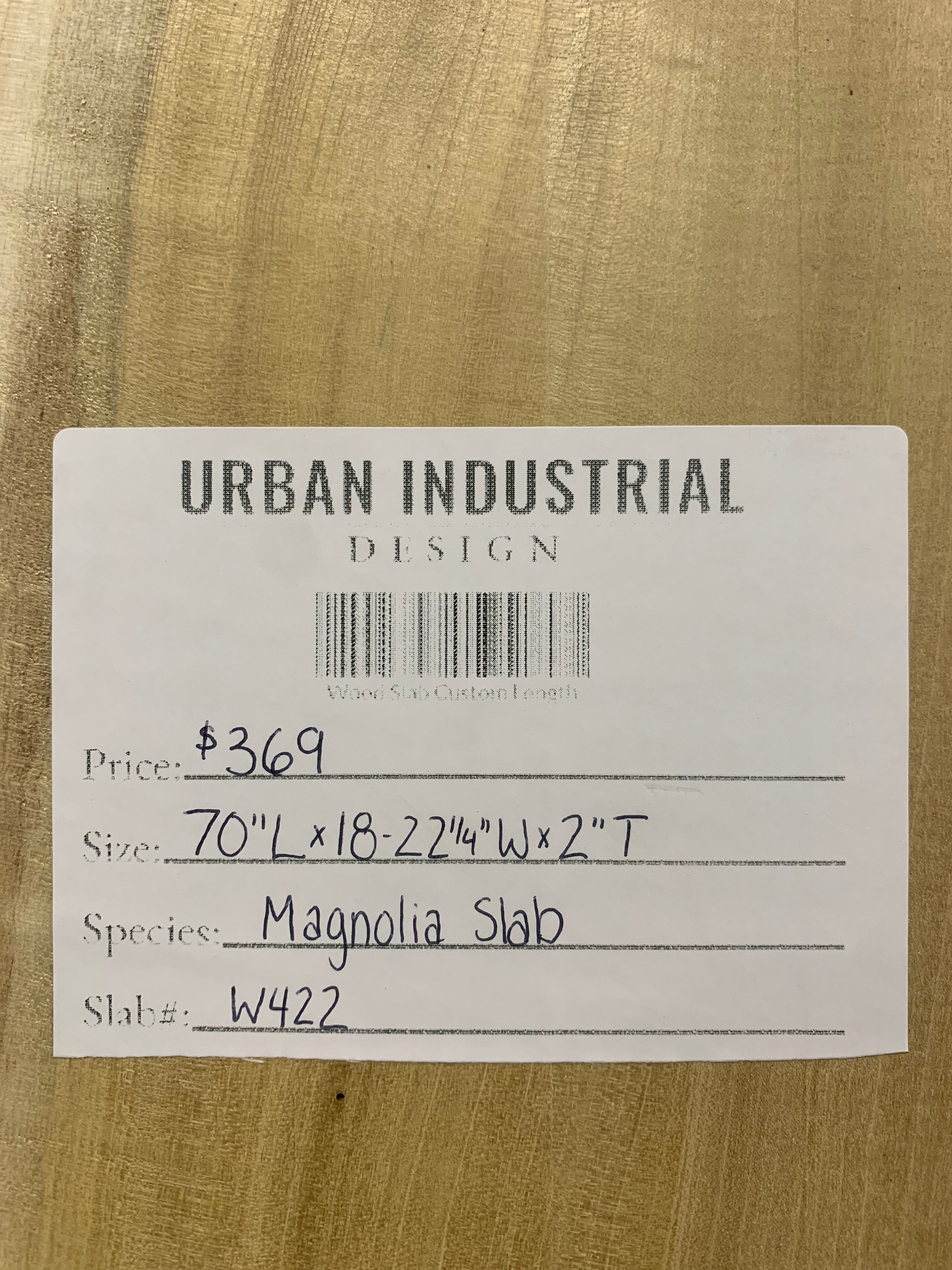 Magnolia Slab | W422