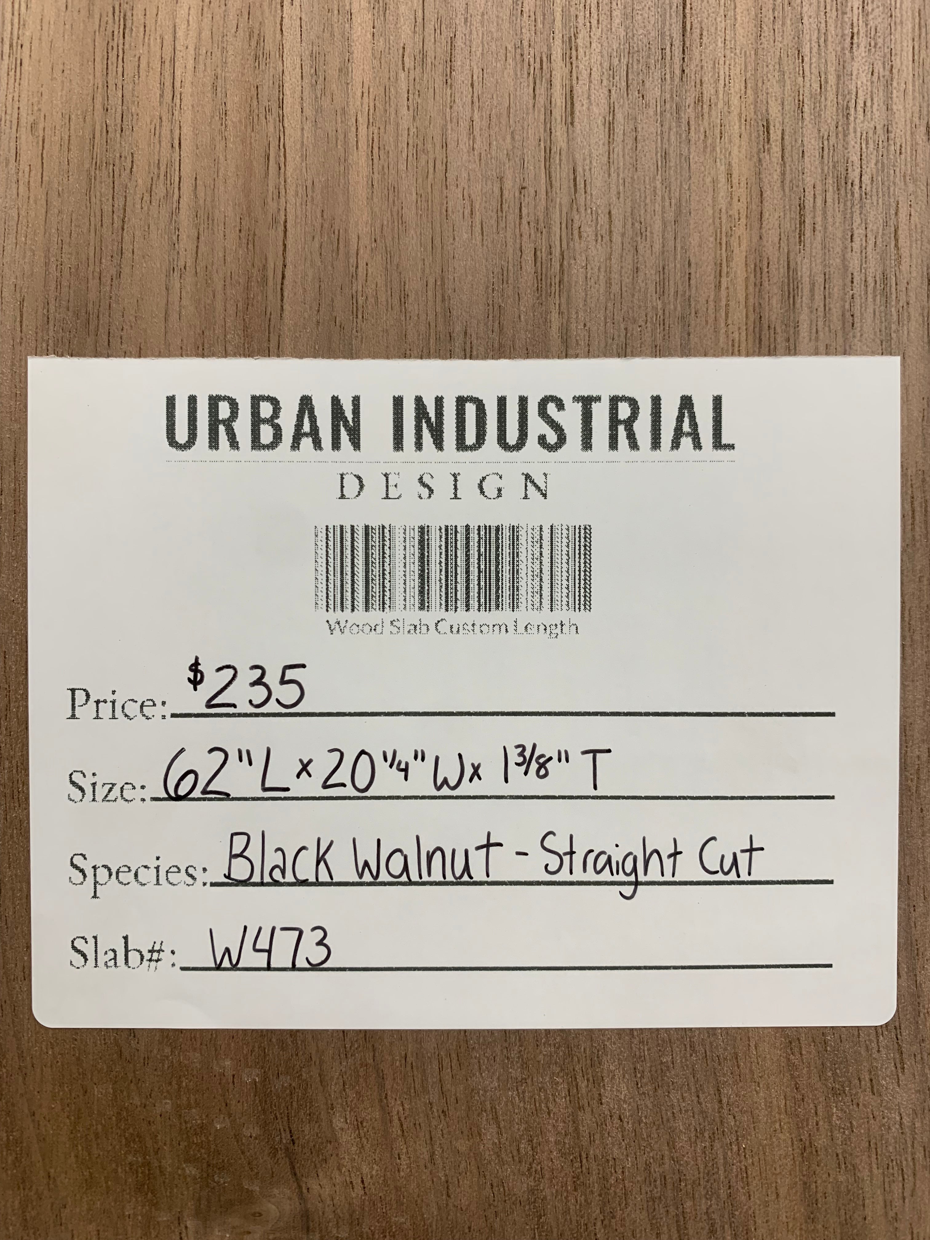 Black Walnut Slab | W473