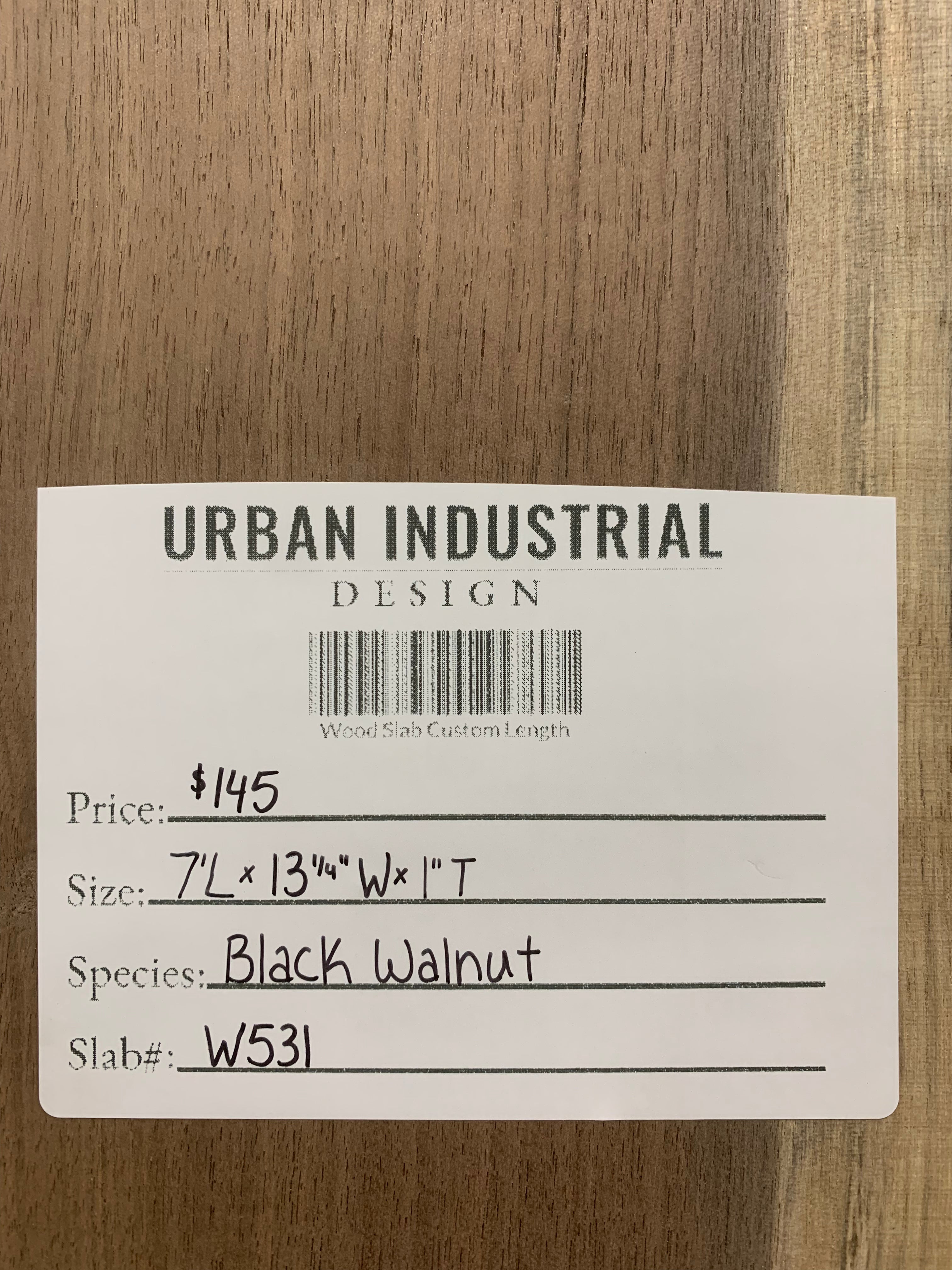 Black Walnut Slab | W531