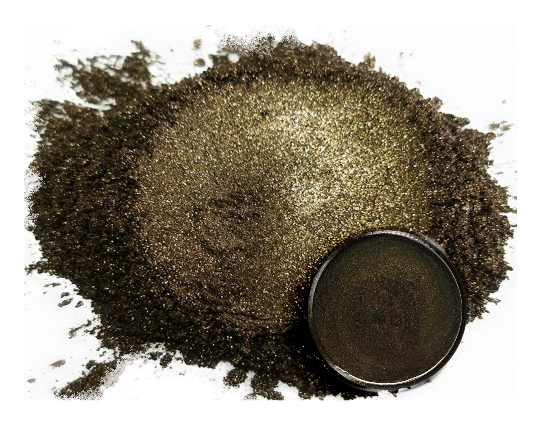 Powdered pigment by eye candy pigments for epoxy resin projects. In the color Shoyu.